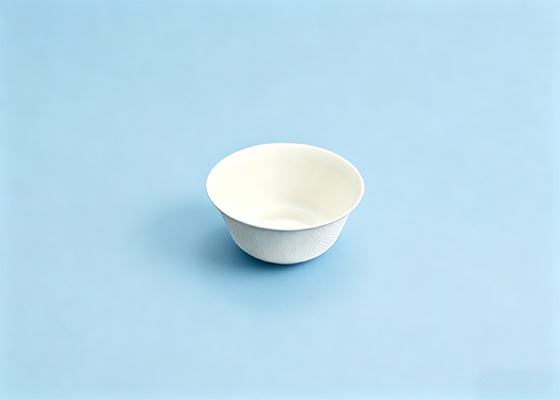 Molded pulp tea cup