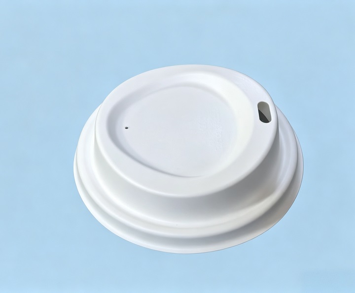 EAPC has developed and launched one-piece molded undercut biodegradable molded pulp cup lids